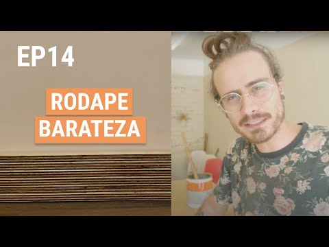 COMO FIZ NOSSO RODAPÉ DA COZINHA | DIÁRIO DE OBRA 14