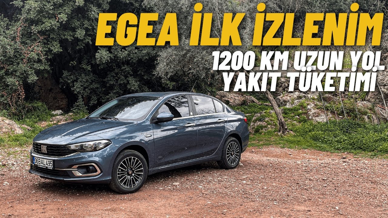 FİAT EGEA 1.4 FIRE EASY İLK İZLENİM YAKIT PERFORMANS YALITIM
