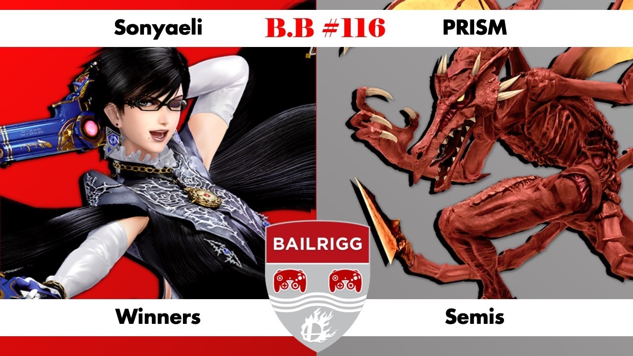 Sonyaeli (Bayonetta) vs PRISM (Ridley) Winners Semis Bailrigg Bitesized#116