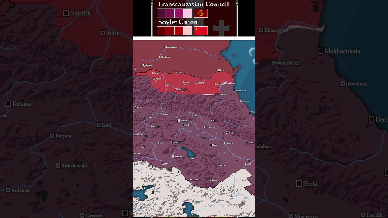 Stalin VS Trotsky in the Caucasus (alternate history)