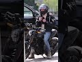 Ben Affleck seem riding his LS-218 Lighting Electric Motorcycle… Top Speed? 218Mph 😎