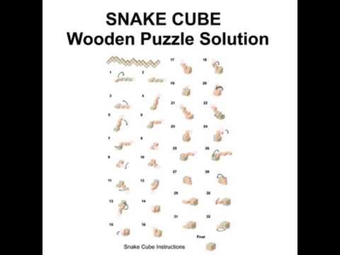 snake cube puzzle