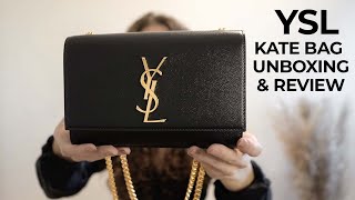 YSL MONOGRAM CHAIN WALLET UNBOXING + REVIEWS 
