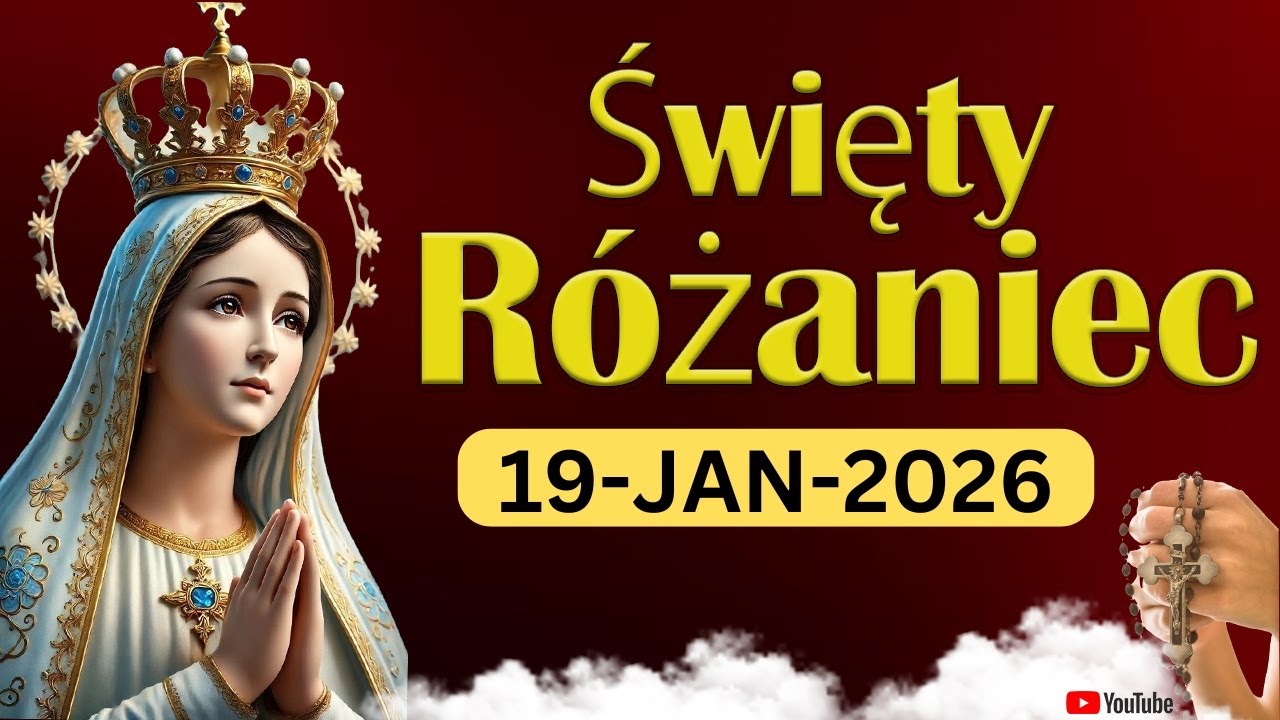 Różaniec Święty 🙏🏻Poniedziałek🙏🏻January 19, 2026🙏🏻Radosne Tajemnice Różańca Świętego🙏🏻Polish Rosary
