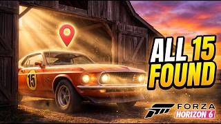 All 15 Barn Finds in Forza Horizon 6 (Exact Locations)