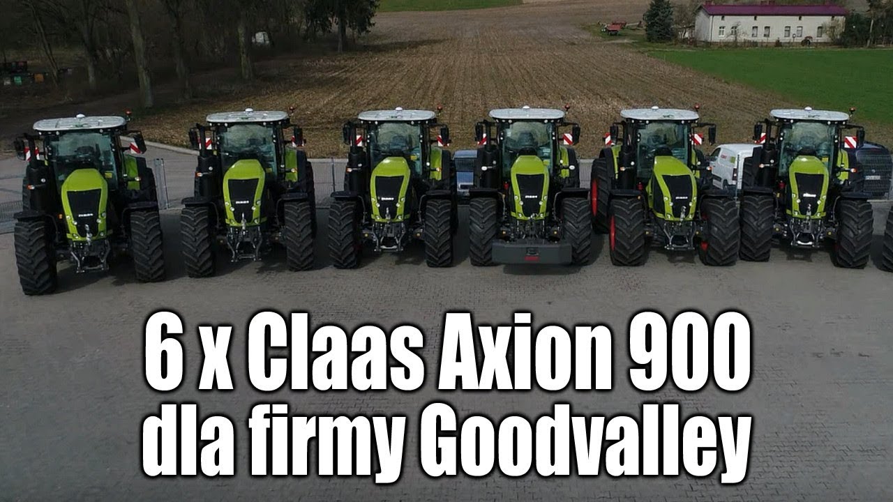 maxresdefault Goodvalley z nową flotą sześciu ciągników CLAAS  AXION 900