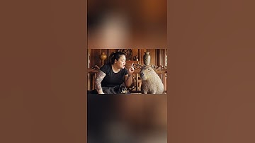 Hùng trọc ăn hết cơm trưa của Capybara ai ngờ là cơm cho chó #capybara