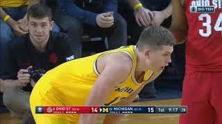 (NCAAM) #8 Ohio State Buckeyes at #22 Michigan Wolverines in 40 Minutes (2/18/18)