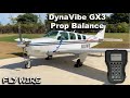 A36 Bonanza DynaVibe GX3 Prop Balance