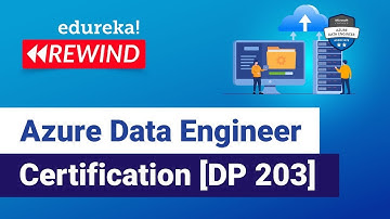 Azure Data Engineer Certification [DP 203]| How to Become Azure Data Engineer [2023]| Edureka Rewind