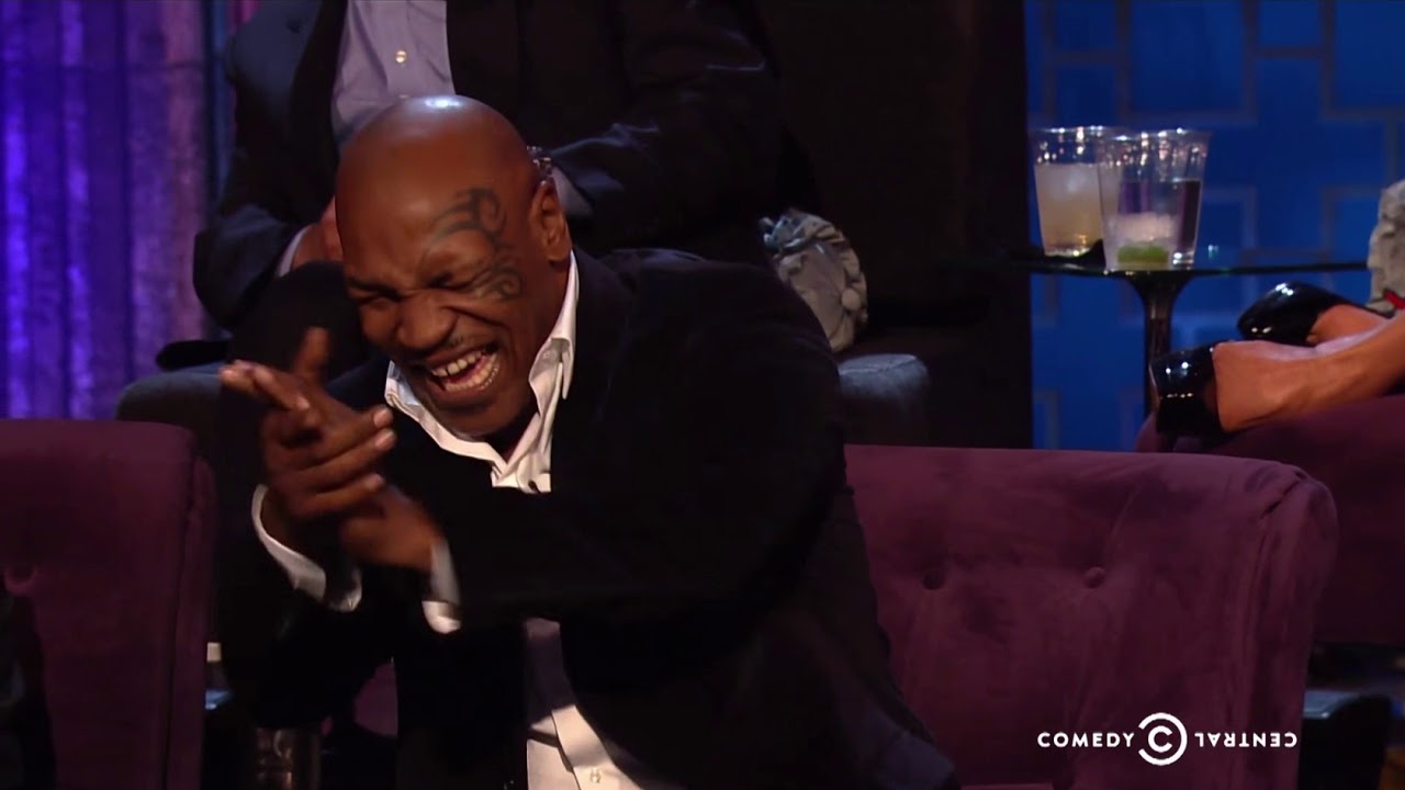 Mike Tyson laughing - YouTube.