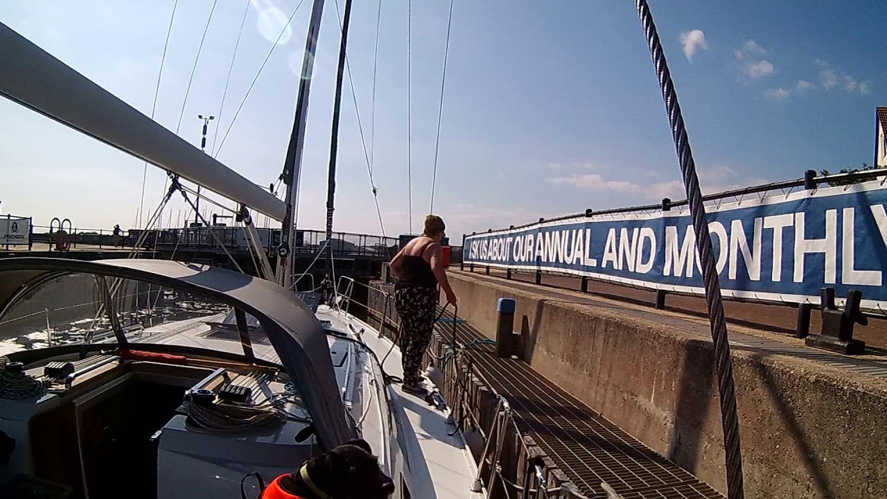 Out of Portsmouth (Test Video) SV Impavidus (Ant & Cid Sailing)