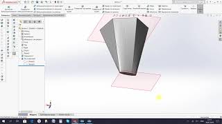 Кнопки SolidWorks #4 - Бобышка по сечениям #solidworks Кнопки SolidWorks #4 - Бобышка по сечениям #solidworks