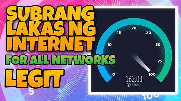 PAANO PALAKASIN ANG INTERNET CONNECTION O PABILISIN ANG INTERNET CONNECTION MO FOR ALL NETWORKS