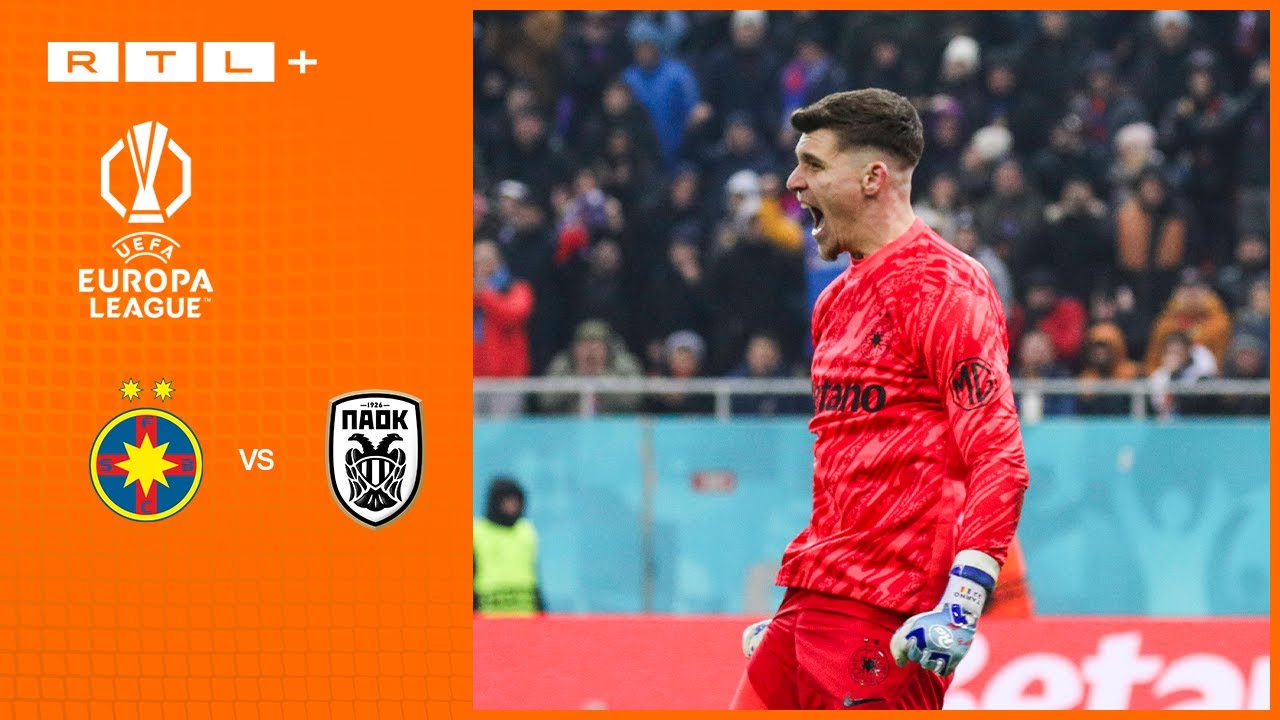 FCSB Bukarest vs. PAOK Thessaloniki - Highlights | UEFA Europa League ...