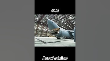 Funny Massive #C5 Giant Nose Door Cycle #Aviation #Fly #Cargo #AeroArduino