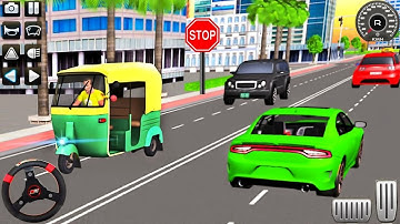 New Tuk Tuk Auto Rickshaw Driving Simulator Games - Android Gameplay HD