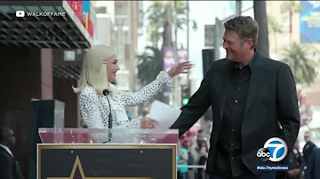 Blake Shelton honored with star on Hollywood Walk of Fame