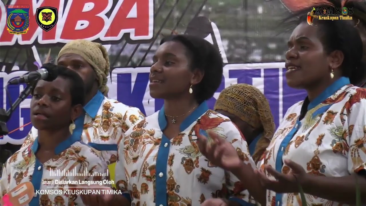 Peserta Lomba Folk Song ( Akustik) Kab. Paniai - Sanggar Tubbo