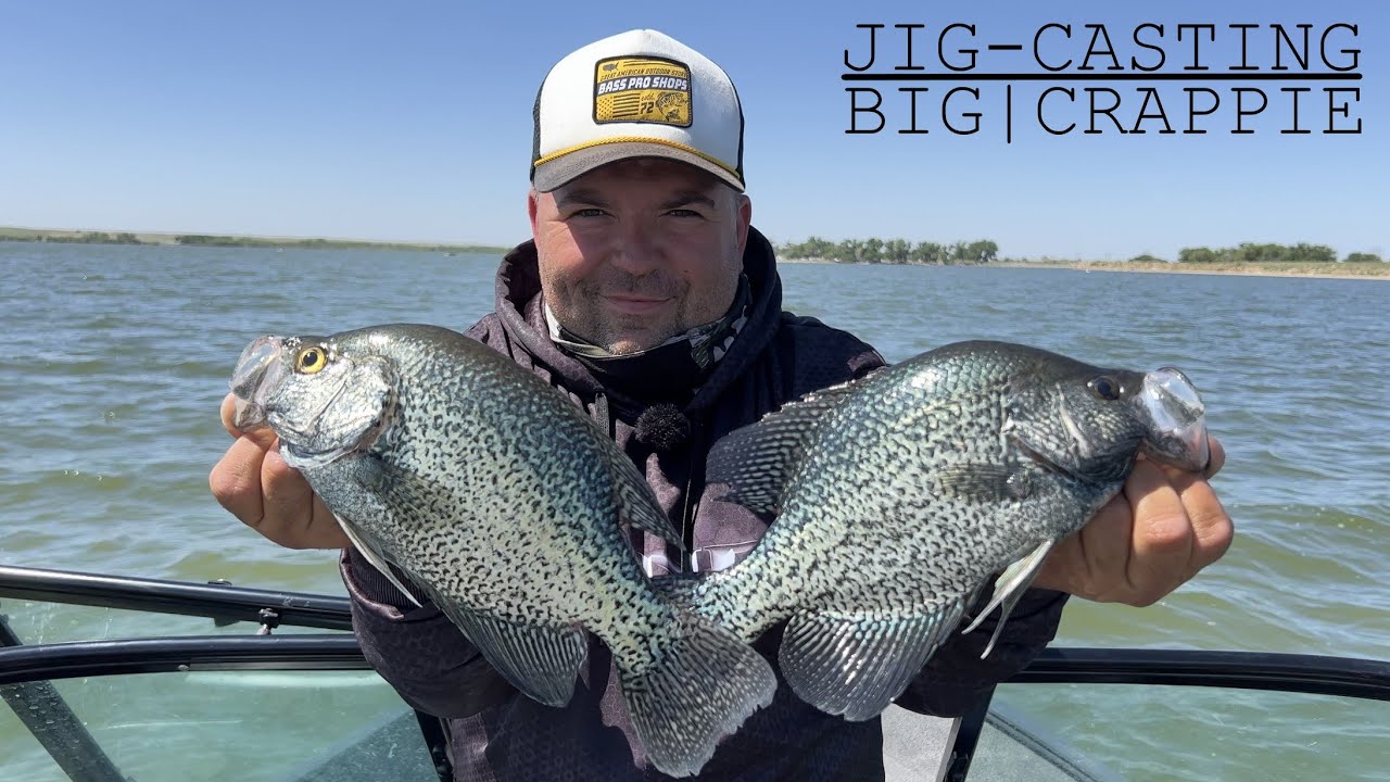 How to CATCH BIG COLORADO CRAPPIE on Hair Jigs 