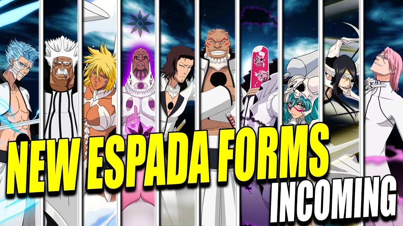 New Espada Forms Incoming Bleach Brave Souls Youtube