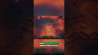 Redstone-Golem (Bosskampf) #minecraft #shorts #gaming