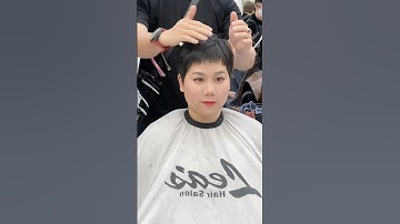 Tóc siêu mỏng chơi tóc tém này nhé #leasteam