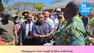 Mnangagwa’s Son Caught In Dirty Gold Deals