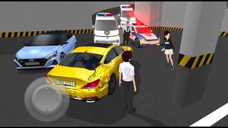 New Golden Mercedes G63 in Parking 3D Driving Class Android Gameplay - Car Games 2026 #cargames screenshot 4