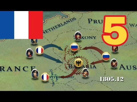 Battle of Austerlitz. Кампания Франции - #5. European war 6