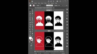 Illustrator Tutorial 2026 | Quick tips to reverse a logo #DesignHacks #AdobeWorkflow #DesignProcess