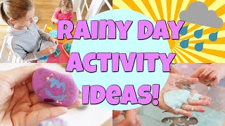 Rainy Day, Kids activities! Kids indoor activities!