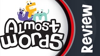 Almost Words Board Game Review