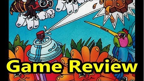 Buzz Bombers Intellivision Review - The No Swear Gamer Ep 407