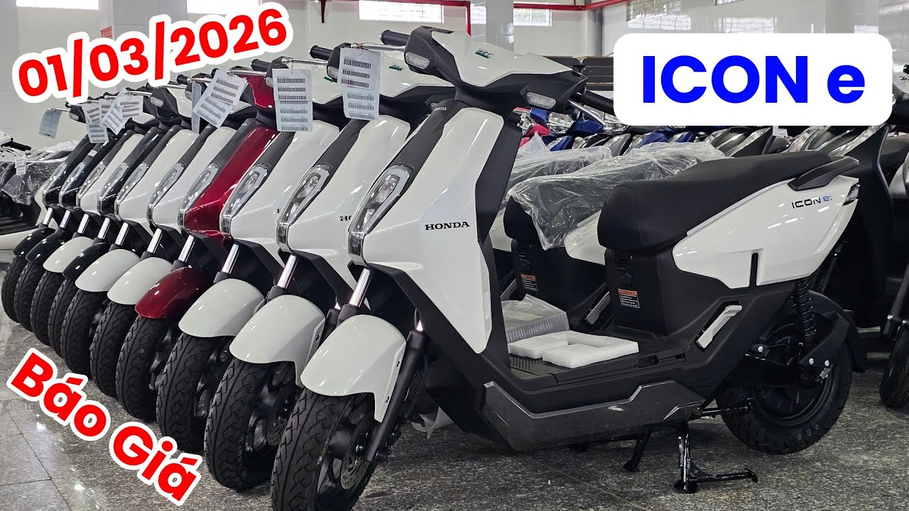 Báo giá Honda ICON e mới nhất 01/03/2026 tại head Huỳnh Bạch Tùng. Khải Phạm #icon #icone #2026 #xe 