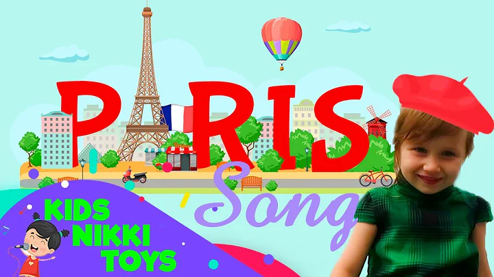 Paris Tour Bus Song with Nikki | Nursery Rhymes & Kids Songs | Kids Nikki Toys