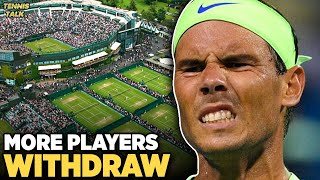 More Players Withdraw from Wimbledon 2023 | Tennis Talk News