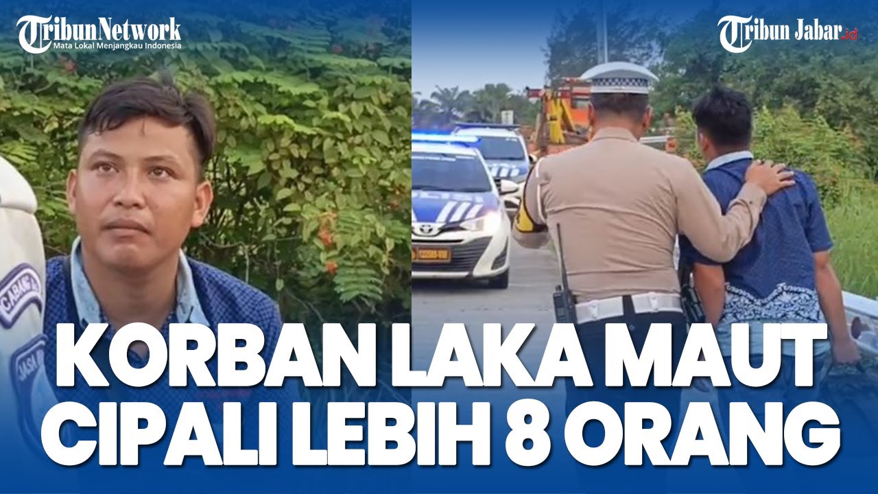 BREAKING NEWS Detik-detik Sopir Maut Bus Handoyo Kecelakaan Cipali Diamankan Polisi, Mukanya Panik