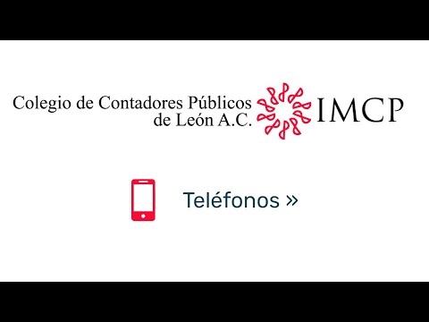 Tutorial Login - Mi Perfil - Teléfonos CCP León