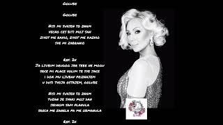 Lepa Brena - Golube (tekst - lyrics)