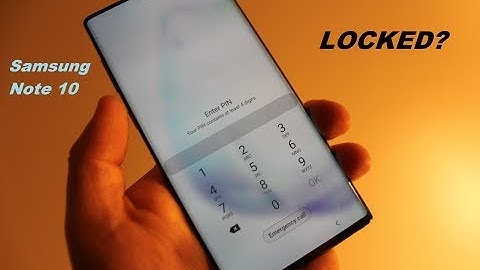 Samsung Note 10 / 10 plus  Reset Forgot PASSWORD, Lock , PATTER , FACE ID ....