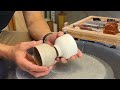 856 Making Small Tea Sake Cups With Hsin Chuen Lin 林新春 小茶杯 清酒杯製作示範 856 Making Small Tea Sake Cups With Hsin Chuen Lin 林新春 小茶杯 清酒杯製作示範