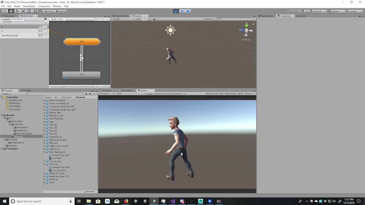 Making a Unity Character Package livestream 002 - YouTube