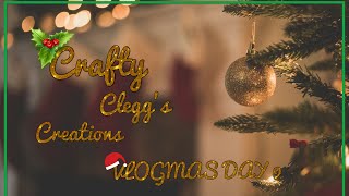 Crafty clegg’s creation.  VLOGMAS Day 9