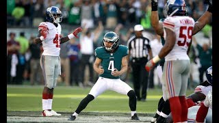 "The Eagles Beat the Giants. Everyone Goes Nuts"