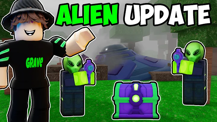 I Survived The ALIEN INVASION In 99 Nights In The Forest ALIEN UPDATE..(we stole their ship)