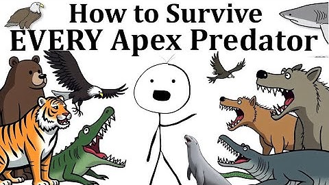 How to survive every apex predator || Better Enough 