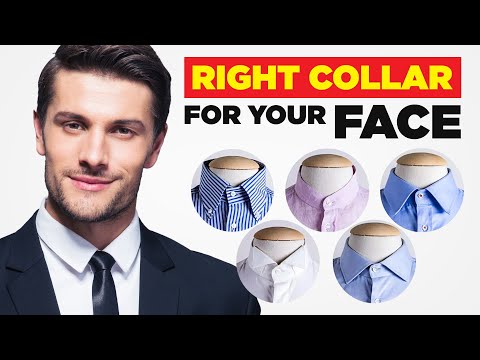 Video: Perbedaan Antara Point Collar Dan Spread Collar