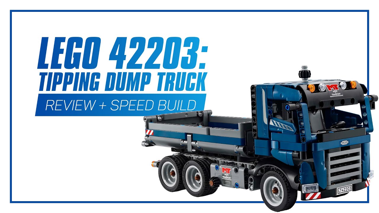 LEGO Technic 42203: Tipping Dump Truck - IN-DEPTH REVIEW - YouTube