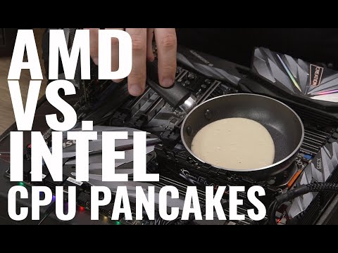 Which CPU Cooks a Better Pancake? Intel Core i9-9980XE or AMD Threadripper 2990WX?
